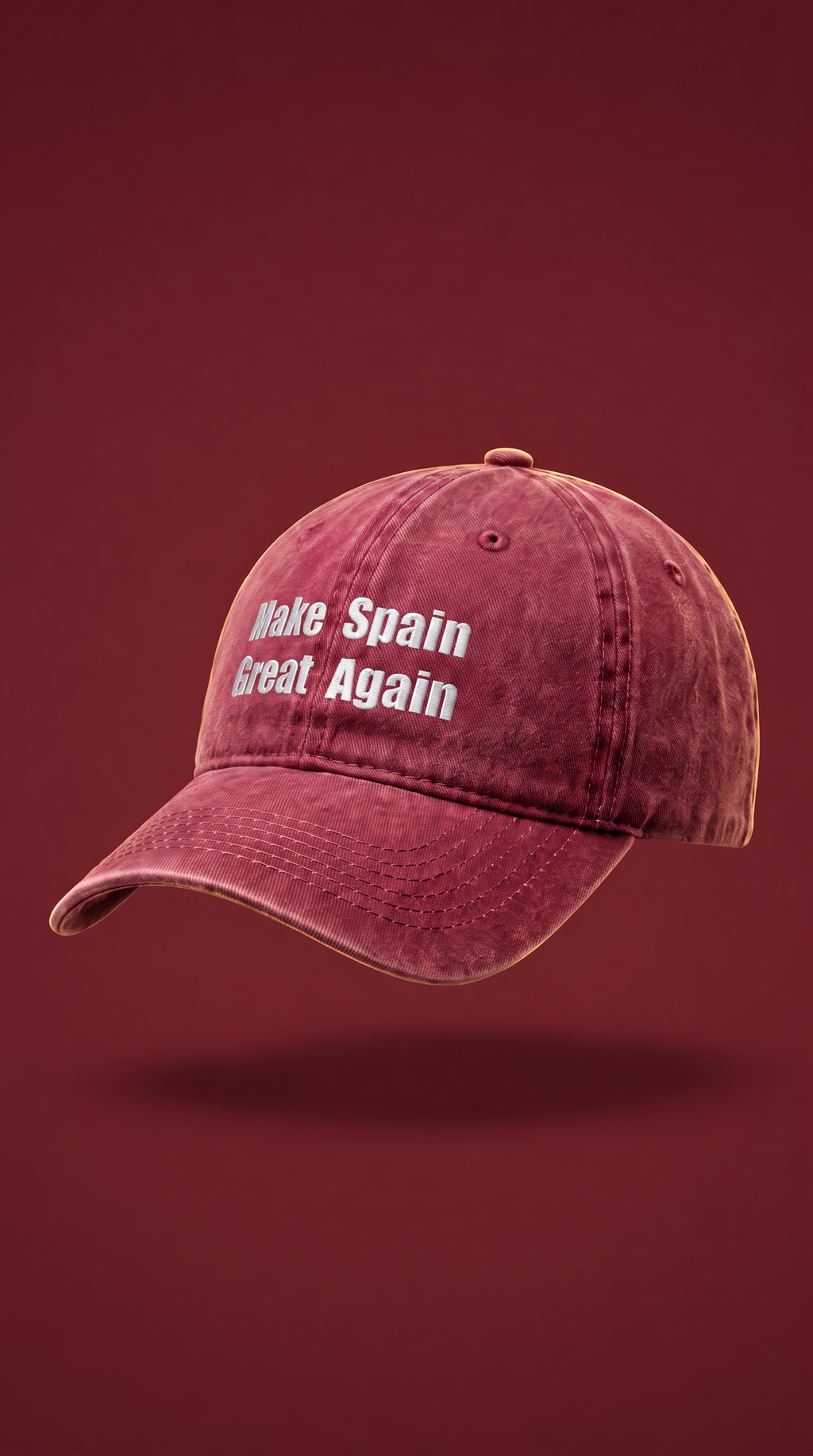 Gorra Roja "Make Spain Great Again" — Edición Campeones 2026