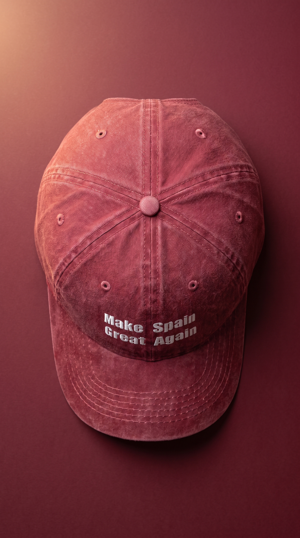 Gorra Roja "Make Spain Great Again" — Edición Campeones 2026