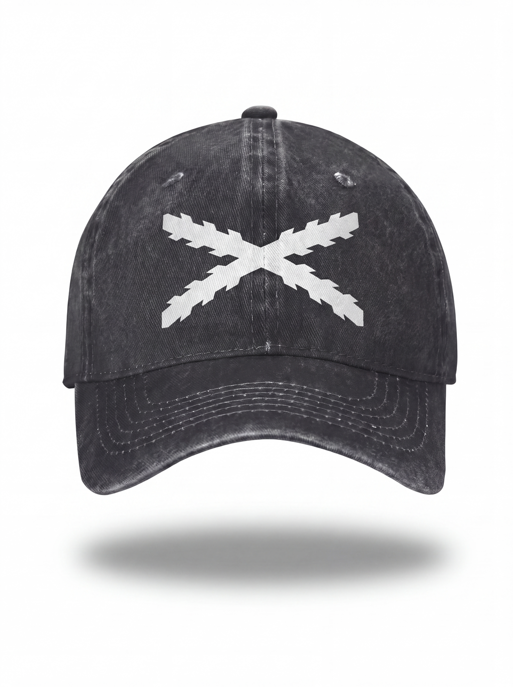 Gorra Cruz del Tercio — Denim Lavado