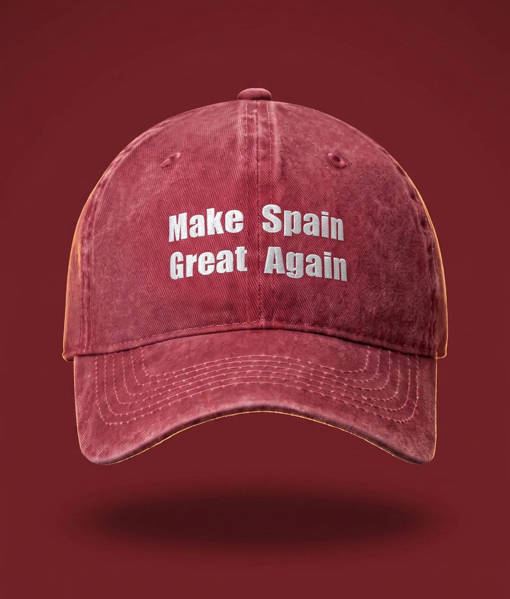 Gorra Roja "Make Spain Great Again" — Edición Campeones 2026