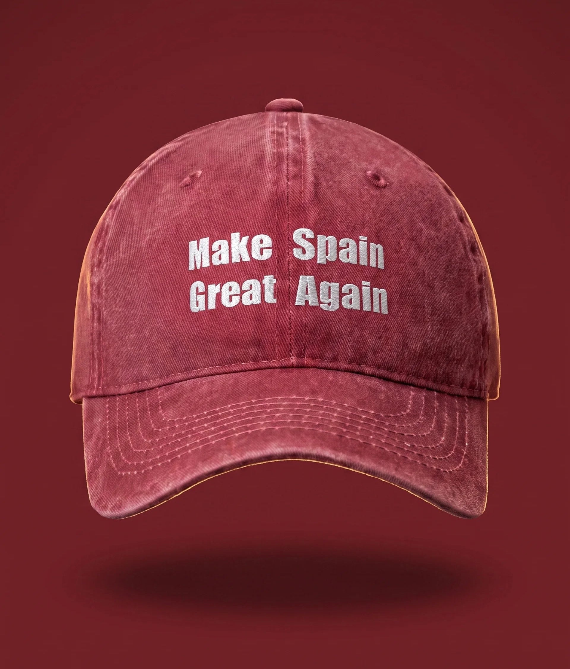 Gorra Roja "Make Spain Great Again" — Edición Campeones 2026